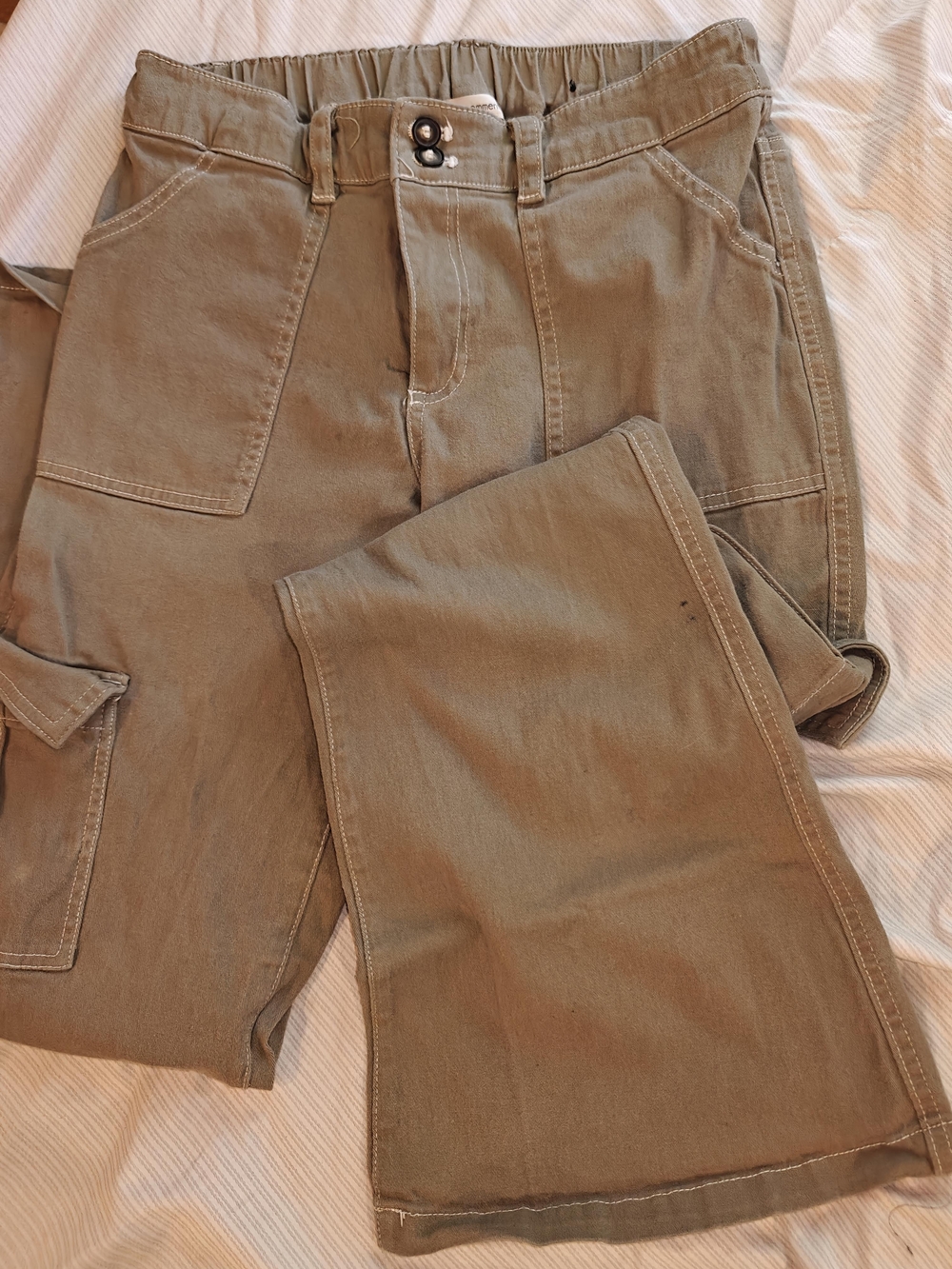 3OH!3 Inspired CargoPants in Olive Brown